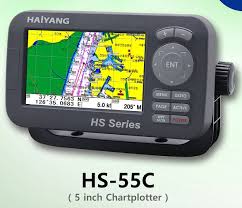 GPS ดาวเทียม HAIYANG HS-55C จอ5"LCDพร้อมแผนที่ทะเลราคาลดพิเศษสุดจาก15500เหลือเพียง13500